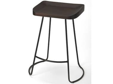 Butler Alton Coffee Mango Wood Counter Stool BT1839403