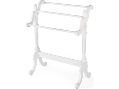 Butler Newhouse Cottage White Blanket Rack BT1910222