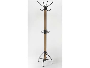 Butler Logan Square Gray Coat Rack with Umbrella Holder BT2059295