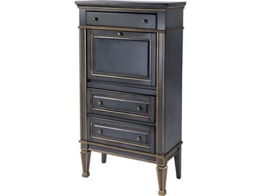 Butler Wordsworth Royal Pastel Blue Rubberwood Secretary Desk BT2126483