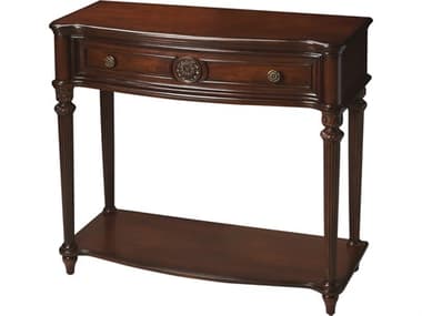 Butler Alexander Demilune Wood Cherry Console Table BT2130024