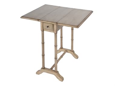 Butler Darrow Rectangular Wood Antique Beige End Table BT2334424