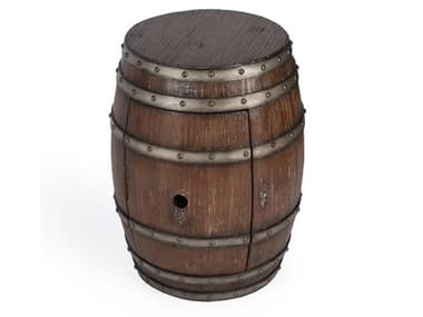 Butler Calumet Round Wood Mountain Lodge End Table BT2520120