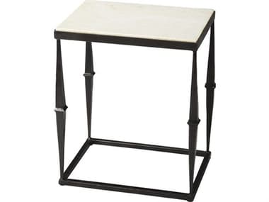 Butler Jacoby Rectangular Marble Metalworks End Table BT2841025