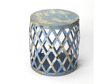 Butler Bangor Round Metal Artifacts End Table BT2865290