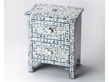 Butler Trubadur Blue Bone Inlay Mango Wood Accent Chest BT2865319