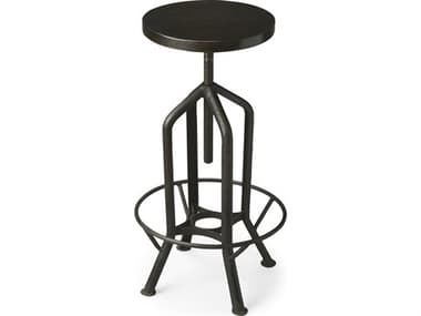 Butler Hampton Metalworks Adjustable Mango Wood Bar Stool BT2883025