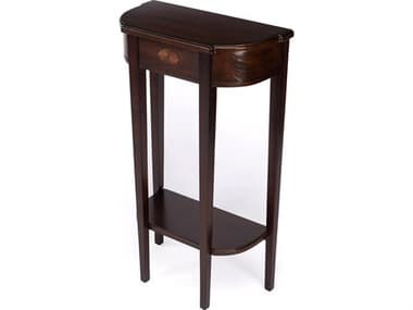 Butler Wendell Demilune Wood Cherry Console Table BT3009024