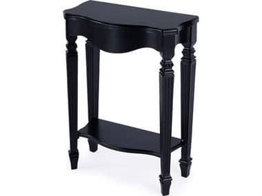 Butler Cheshire Rectangular Wood Black Licorice Console Table BT3020111
