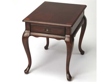 Butler Grace Rectangular Wood Cherry End Table BT3022024