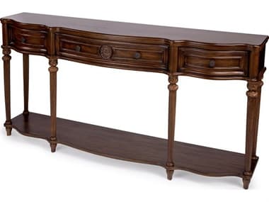 Butler Peyton Rectangular Wood Vintage Oak Console Table BT3028001