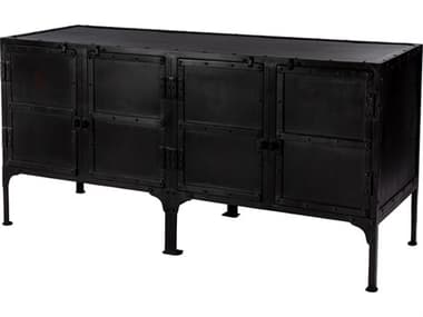 Butler Owen Metalworks Black Accent Cabinet BT3164025