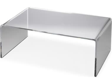Butler Crystal Clear Rectangular Acrylic Coffee Table BT3398140