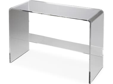 Butler Crystal Clear Rectangular Acrylic Console Table BT3399140