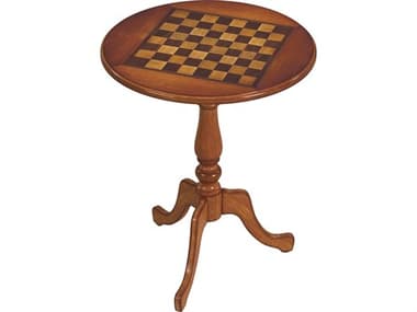 Butler Colbert Brown Maple Wood Olive Ash Game Table BT3405101