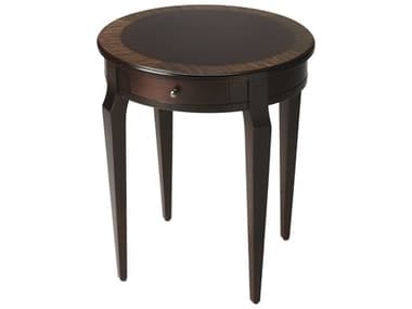 Butler Archer Round Wood Cherry Nouveau End Table BT341211