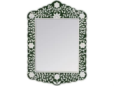 Butler Vivienne Dark Green Bone Wall Mirror BT3451491