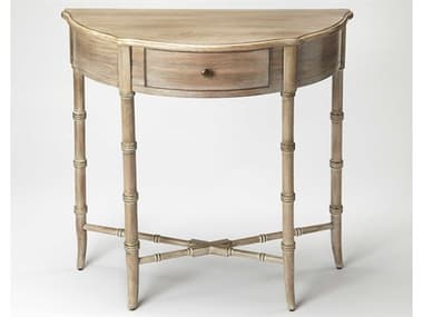 Butler Skilling Demilune Driftwood Console Table BT3623247