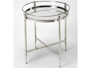 Butler Crosby Round Mirror End Table BT3939140