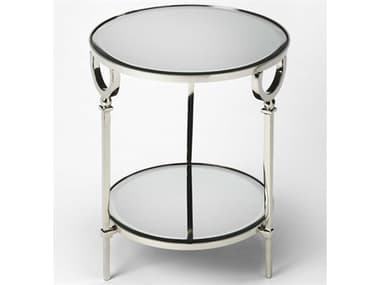 Butler Jolene Round Mirror End Table BT3940140