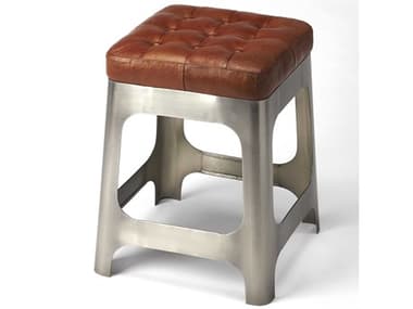 Butler Gerald Brown Leather Counter Stool BT3963344
