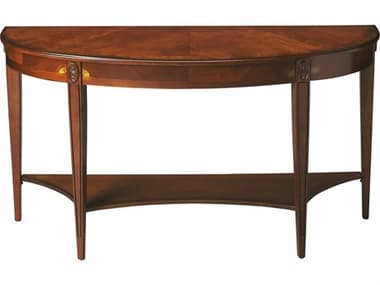 Butler Astor Demilune Wood Olive Ash Console Table BT4146101