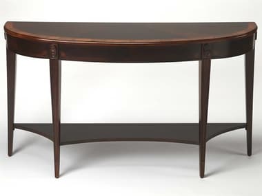 Butler Astor Demilune Wood Cherry Nouveau Console Table BT4146211