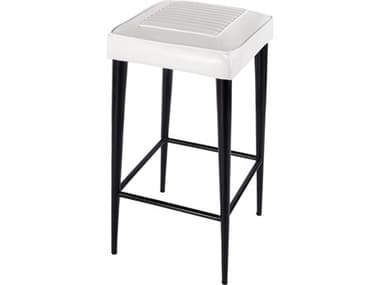 Butler Maxwell White Leather Bar Stool BT4346411