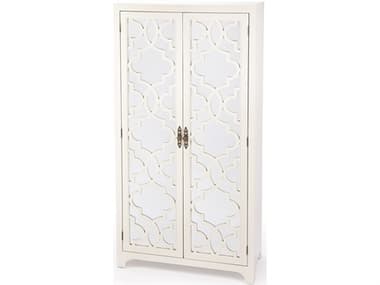 Butler Morjanna White Mindi Wood Wardrobe Armoire BT4356288