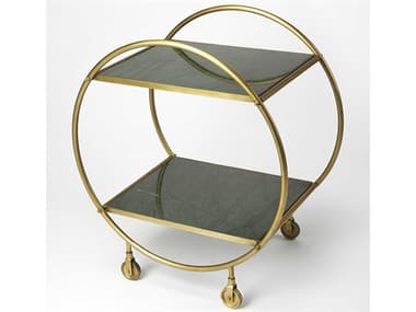 Butler Orian Marble Gold Bar Cart BT4417140