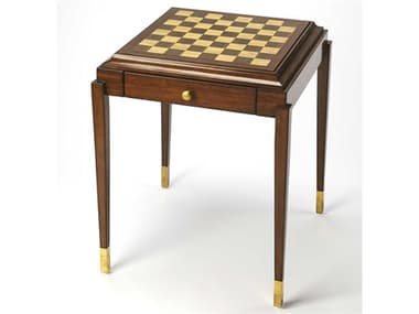 Butler Adrian Brown Mahogany Wood Antique Cherry Game Table BT4461011