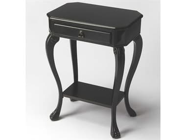 Butler Channing Rectangular Wood Black Licorice Console Table BT5021111