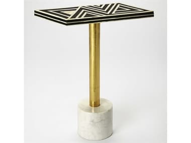 Butler Draper Rectangular Black Bone Inlay End Table BT5235318