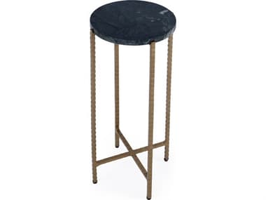 Butler Nigella Round Green Marble End Table BT5245475