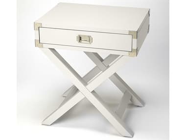Butler Anew Rectangular Wood White End Table BT5258288