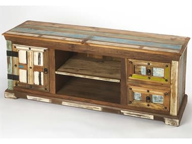 Butler Reverb 58" Mango Wood Artifacts TV Stand BT5260290