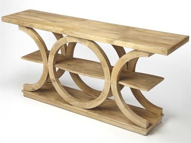 Butler Stowe Rectangular Wood Natural Mango Console Table BT5327312