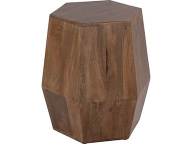 Butler Gulchatai Hexagon Natural Wood End Table BT5453312