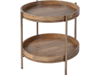 Butler Damirra Round Wood Natural End Table BT5454312