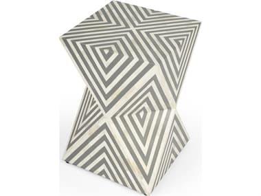 Butler Anais Square Grey Bone End Table BT5510321