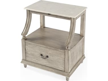 Butler Mabel 1-Drawer Mahogany Wood Nightstand BT5519329