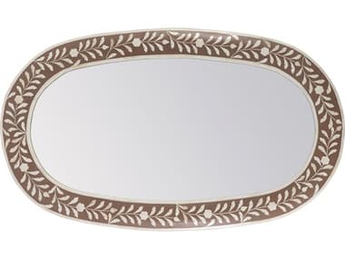 Butler Trubadur Pink Oval Wall Mirror BT5528323
