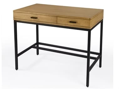 Butler Hans Natural Rustic Brown Mango Wood Writing Desk BT5553419