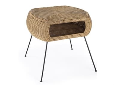 Butler Coralitta Rectangular Natural Rattan End Table BT5578404