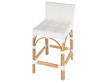 Butler Serienna White Rattan Counter Stool BT5585304