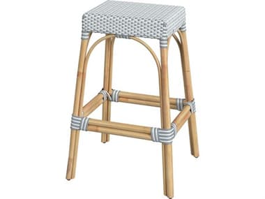 Butler Robias Blue Rattan Bar Stool BT5604194