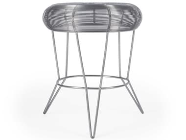 Butler Allen Round Metal Nickel Plated End Table BT5633220