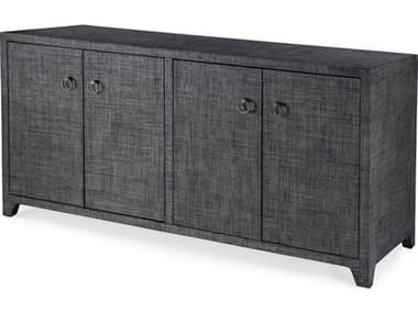 Butler Bar Harbor 70&quot; Charcoal Raffia Sideboard BT5668420