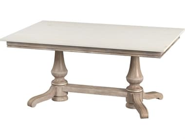 Butler Danielle Rectangular Marble Sandalwood Beige Dining Table BT5677415