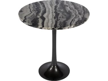 Butler Paxton Round Metal & Marble End Table BT5689025